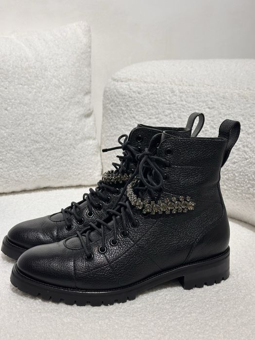 Кожаные ботинки Jimmy Choo