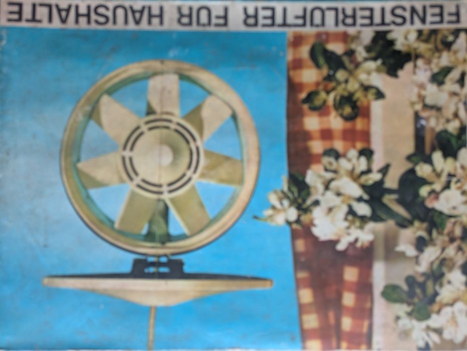 Donez doua ventilatoare de fereastra vintage