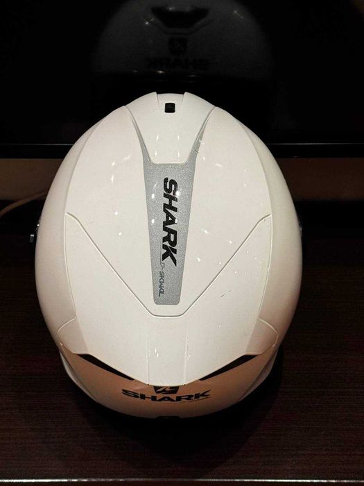 Каска за мотор L размер SHARK D-SKWAL 2 WHITE AZUR Моторна екипировка