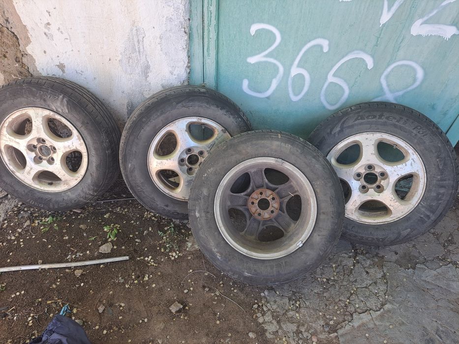 Диски титан с резиной