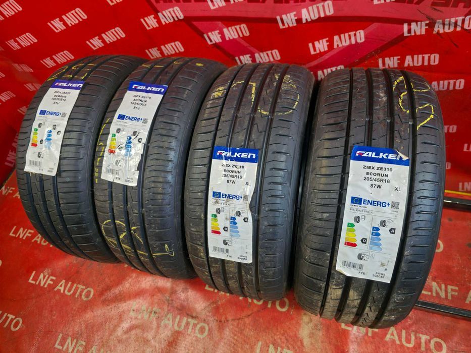 4 Anvelope de VARA - 185/50/16 - 205/45/16 - OEM SMART / Renault Twingo NOU - DOT 2024 !