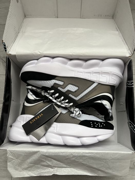 Versace Chain Reaction Black/ White 43