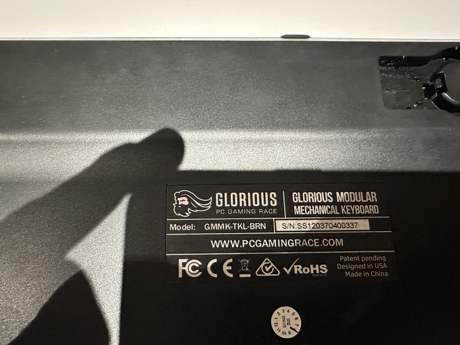 Glorious gmmk tkl механична геймърска клавиатура