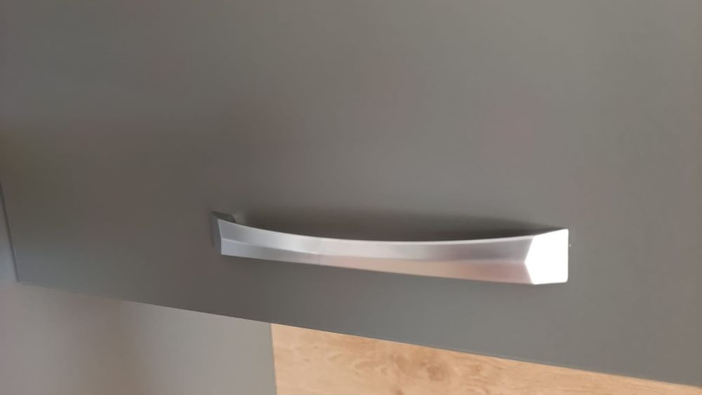 Mânere mobila bucatarie argintii