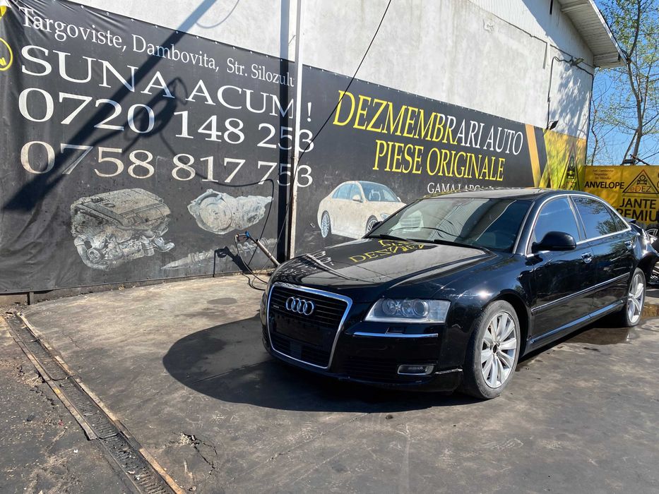 Dezmembrez audi a8 D3 3.0 tdi ASB facelift 2/bara fata a8/far/stop a8/