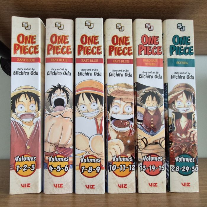 One Piece manga omnibus 6 volume