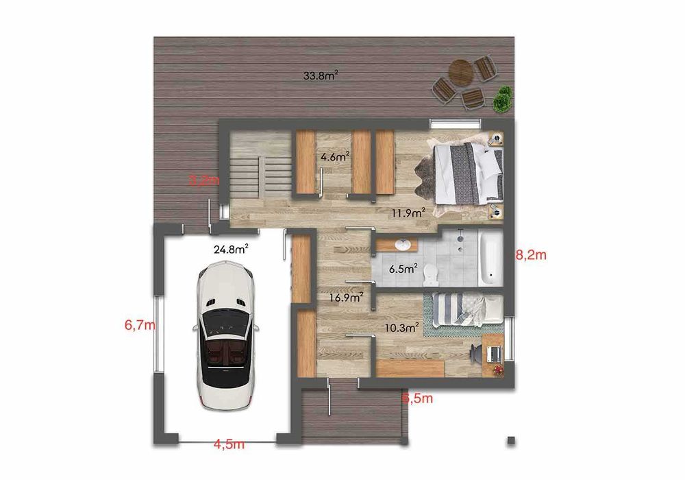 Продава се Къща в София, Драгалевци - 173 кв.м за 340 €/кв.м - Снимка #3