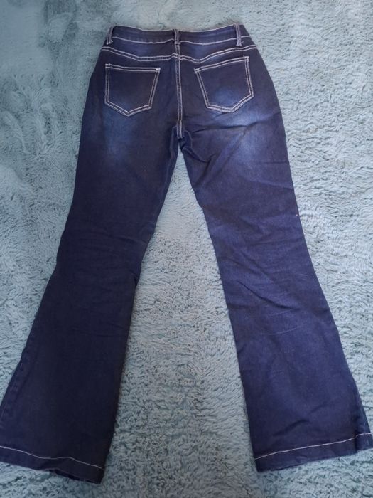 Дънки Y2K с ниска талия