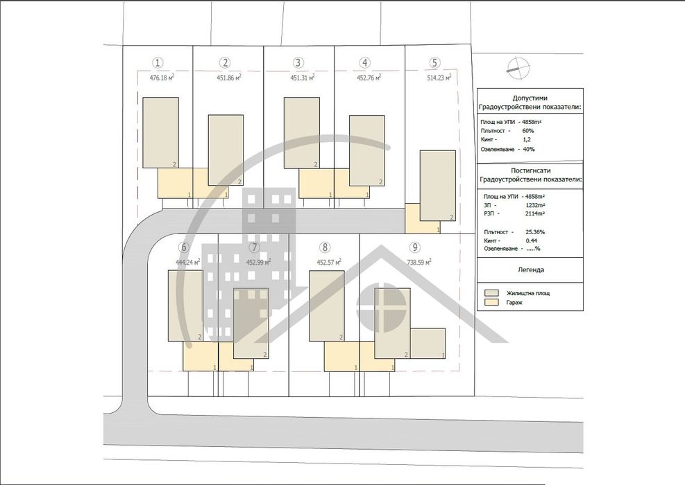 Продава се Парцел в с. Безводица, Област Добрич - 4858 кв.м за 8 €/кв.м - Снимка #3