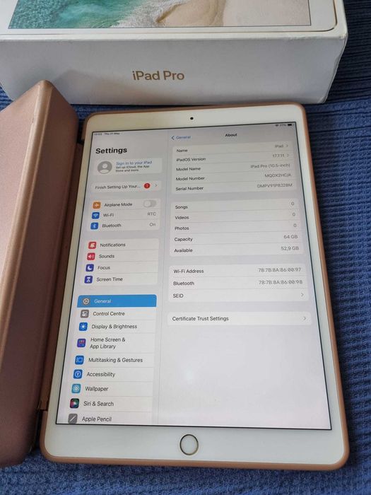 iPad Pro 10.5 64GB WiFi gold