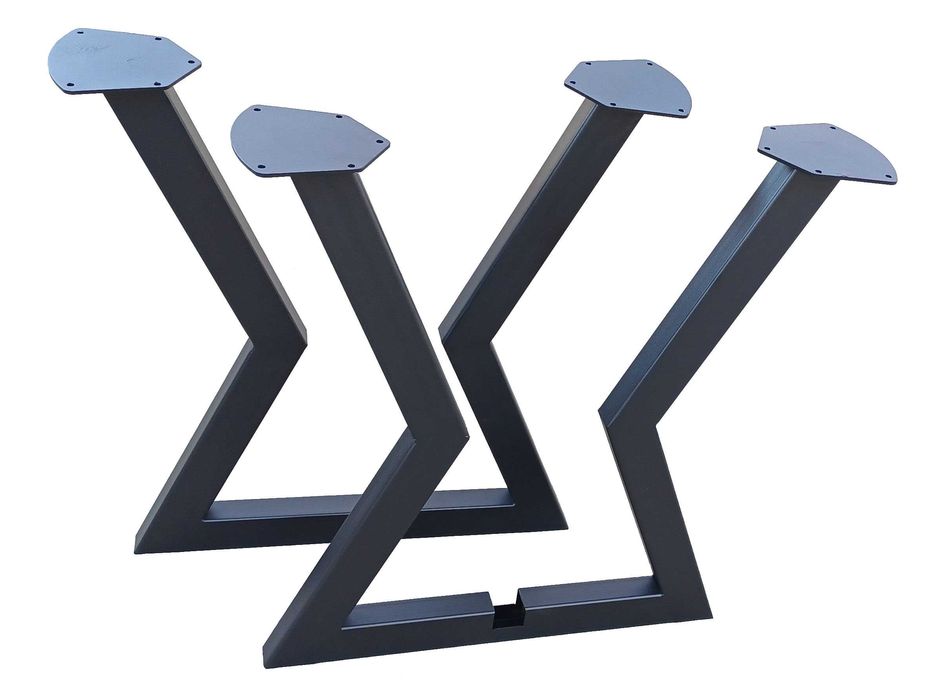 Поръчкови, дизайнерски и здрави. Метална основа за маса модел 019