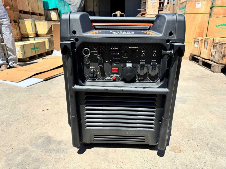 Бесшумный генератор + ATS BOX KM16800 / 11 кВт AVR generator инвертор