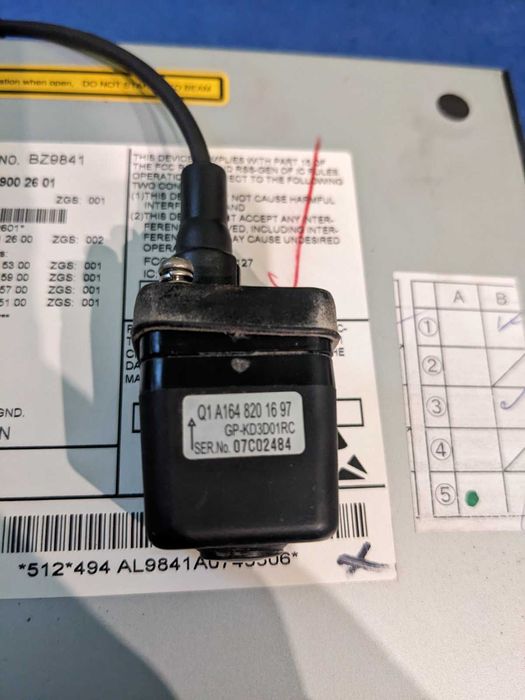 Mercedes Facelift оригинална задна камера W164/X164