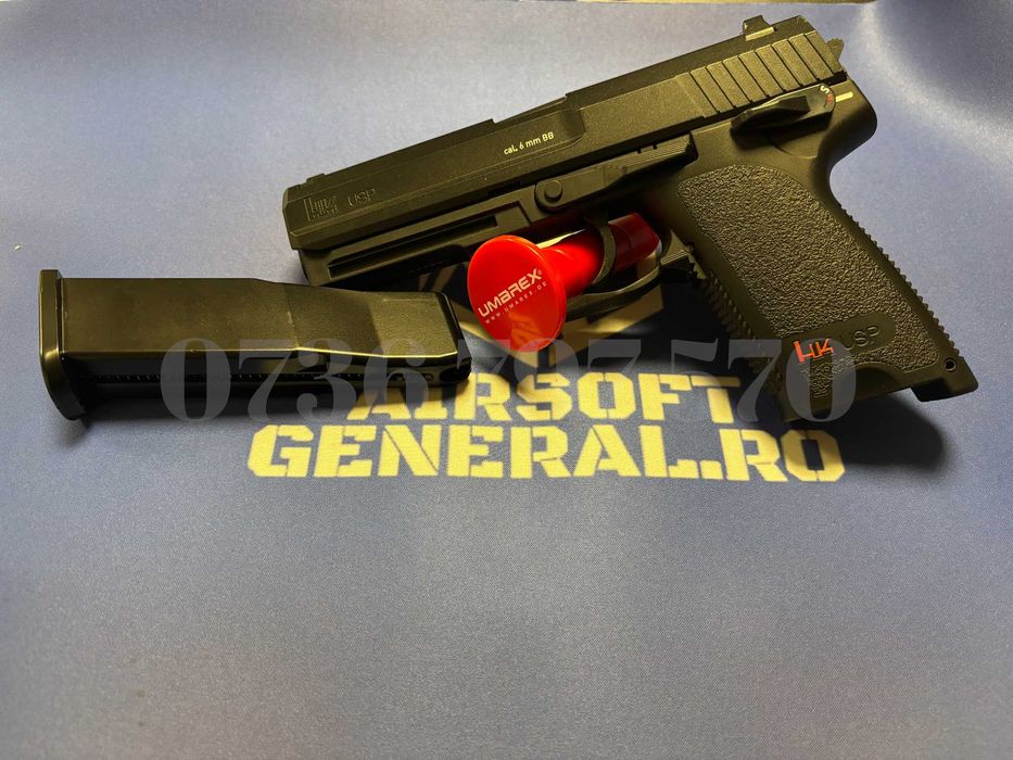 Oferta Pistol Airsoft Puternic Heckler & Koch USP nonblowback CO2, 1kg