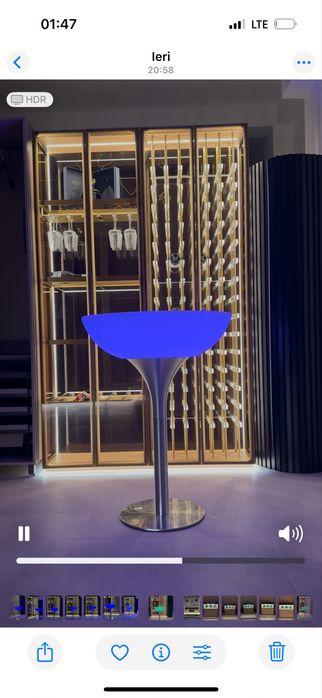 Masa cocktail Luminoasa