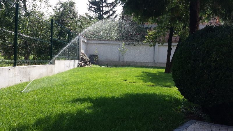 Напоителна системана райграс трева,Поливна система райграс трева