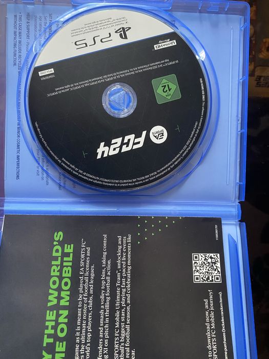Продам диск FIFA 24 на PS 5 и PS 4