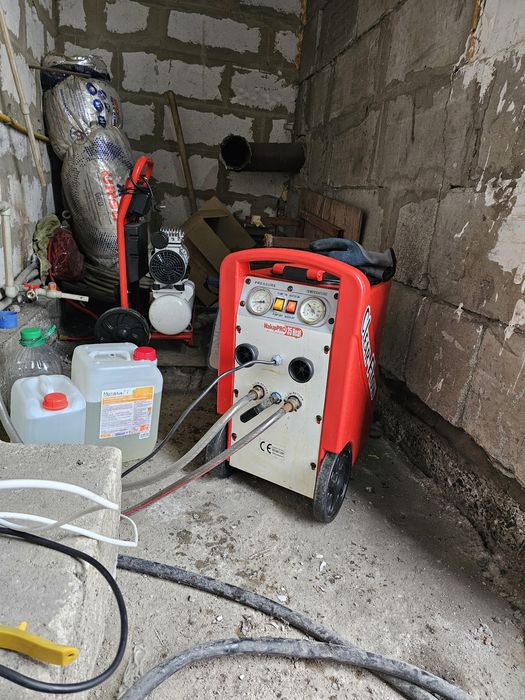 Промывка системы отопления