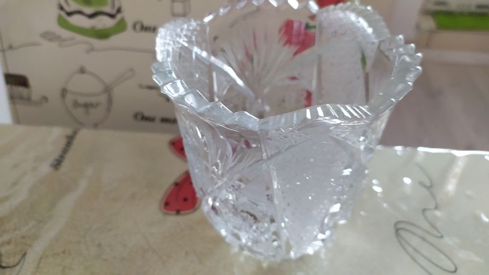 Ваза хрусталь ЧЕХИЯ