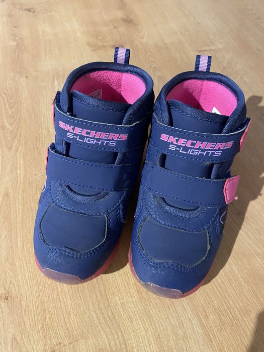 Ghete cu lumini Skechers marime 24
