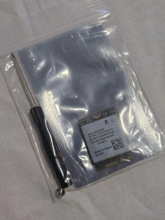 MediaTek MT7921 WiFi 6 + Bluetooth 5.2 M.2 2230 – Nou