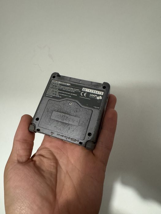 Gameboy Advance SP! Carcasa originala!  Modrel rar!