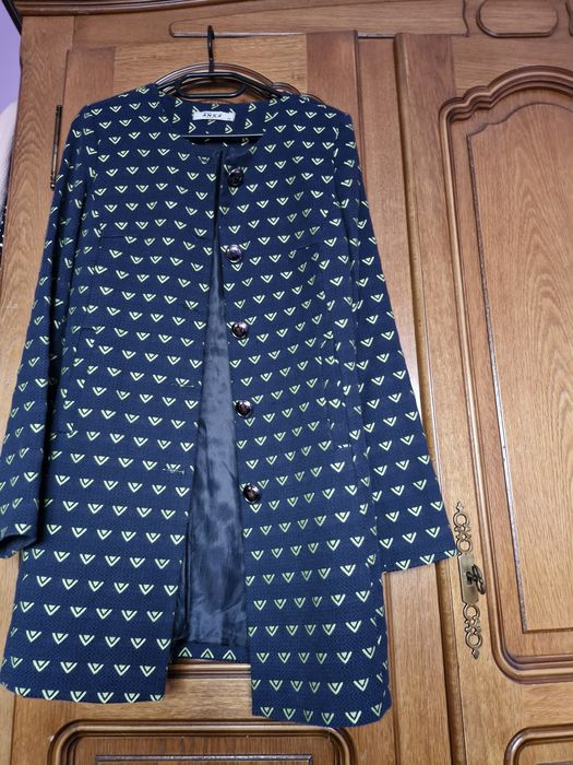 Pardesiu dama,bluemarin cu verde,S