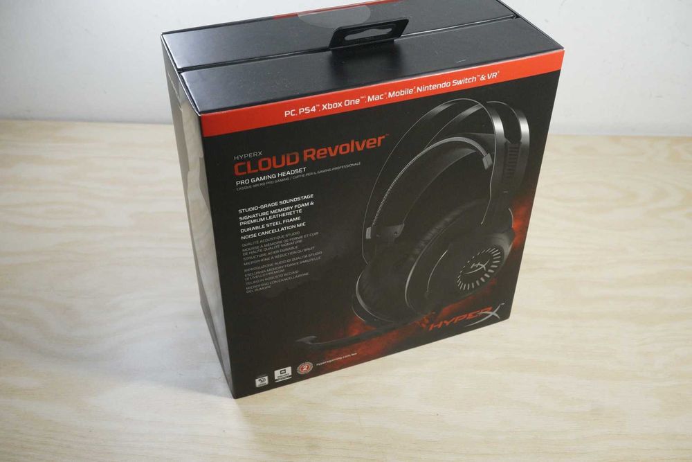 Gaming Слушалки HyperX Cloud Revolver чисто нови, запечатани Вкл.ДДС