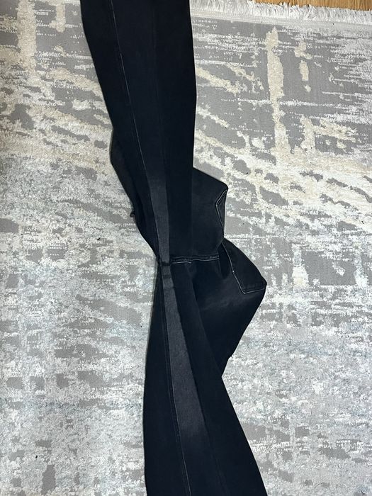 джинсы широкие плотные