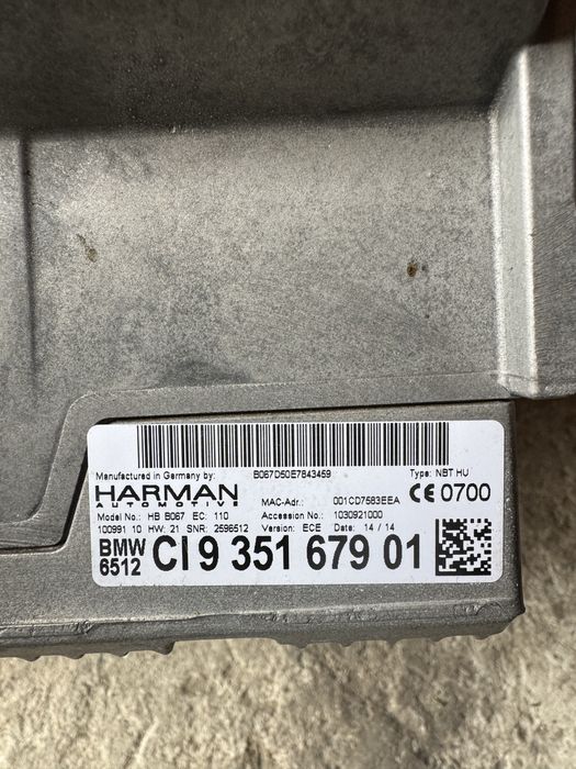 НБТ навигация бмв ф30/31(NBT navigation BMW f30/f31)