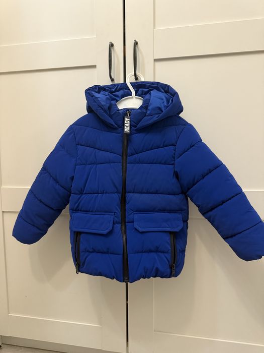 Куртка теплая на мальчика размер 98