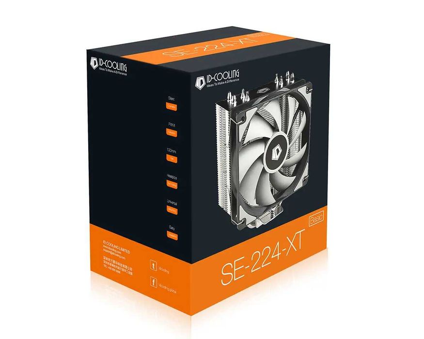 Система охлаждения ID-Cooling SE-224-XTS BLACK