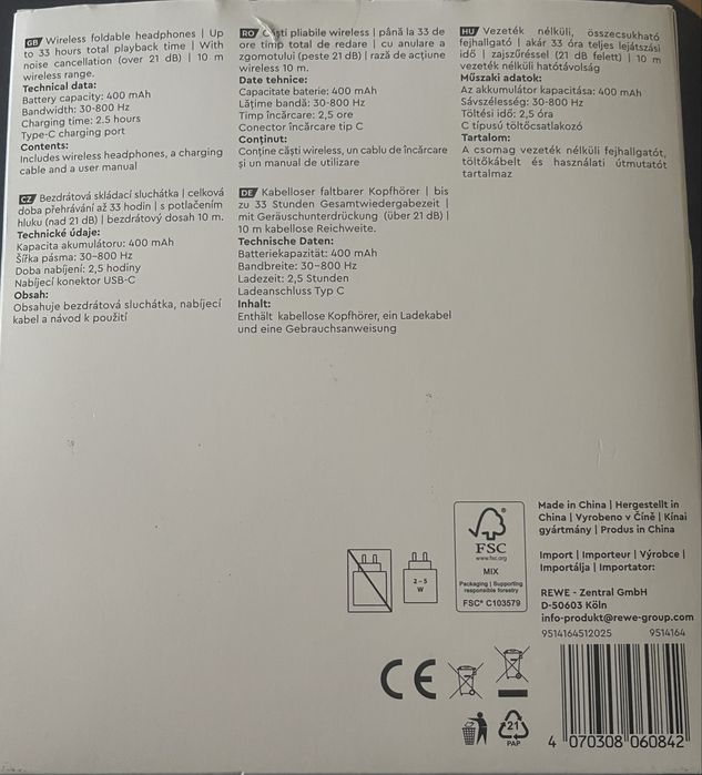Casti wireless Vivess  Noi