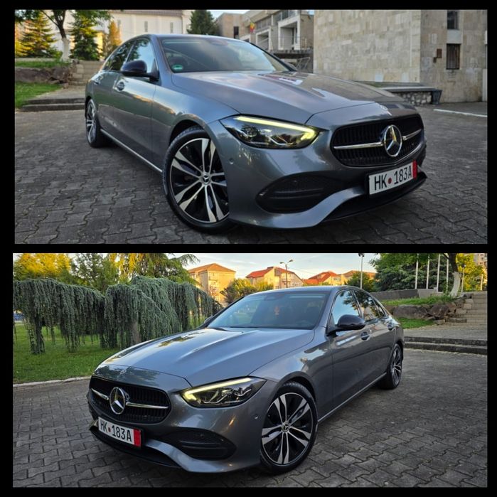 Mercedes-Benz C200D Limousine Night-Paket 9G-Tronic 07/2023 W206 Led High Performance Widescreen Tabletă Cameră Climă Digitală Încălzire Scaune ACC E6