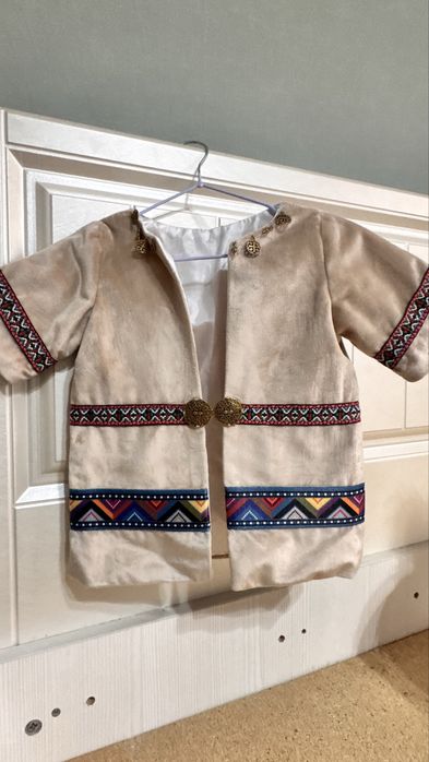 Жилетка для newborn девочки + саукеле