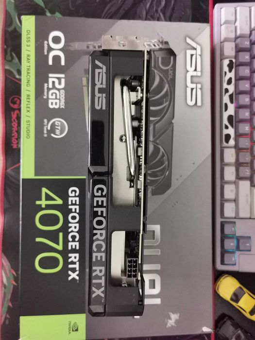 Видеокарта RTX 4070 12GB Asus Dual с оригинална кутия