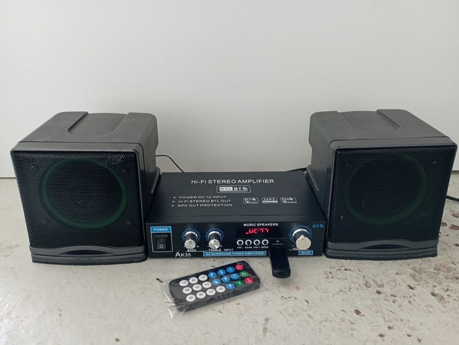 Усилитель с колонками