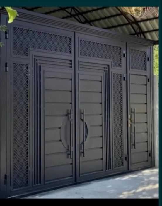 Дарвоза ва барча темир ишлари навес