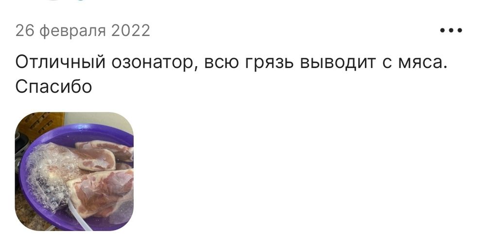 Озонатор бытовой для кухни и дома