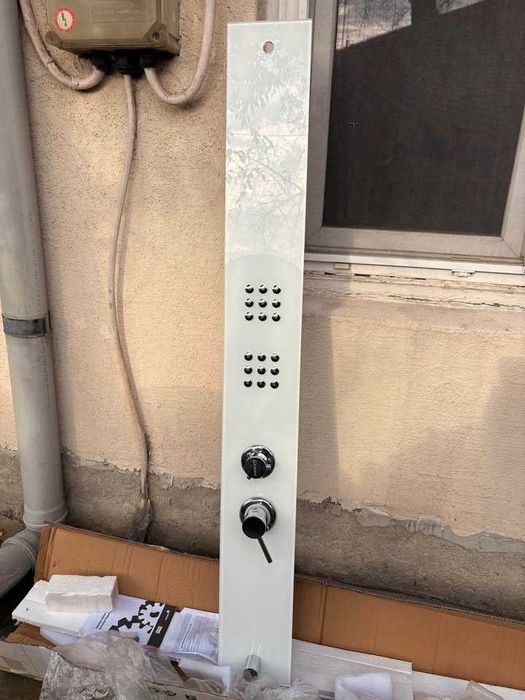 Panel de duș Kadda ST-8716-B, dimensiuni 142 × 17 cm