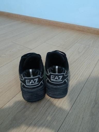 EA7 papuci negri