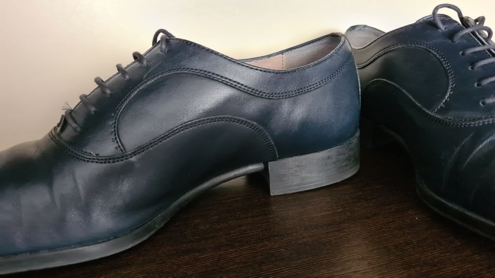 Pantofi barbati evenimente piele naturala Zara