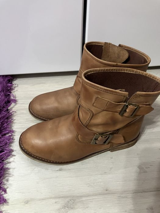 Ghetute piele naturala Cool Way,nr 35