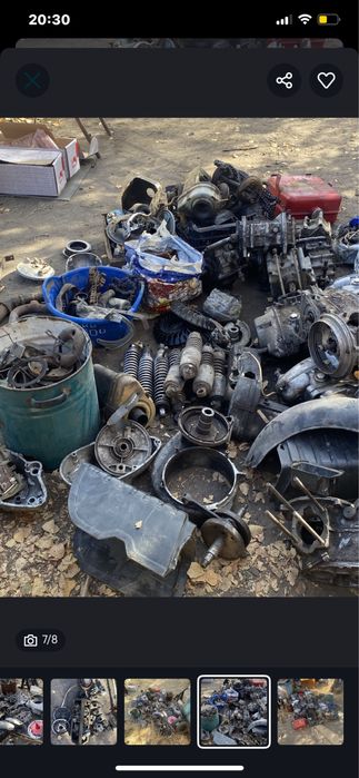 Запчасти на моторолер муравей