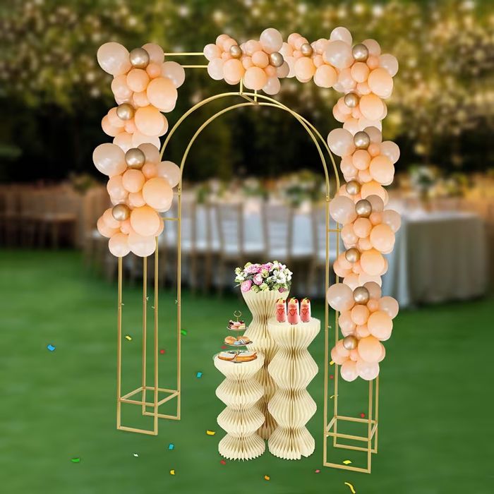 Златна сватбена арка чисто нова