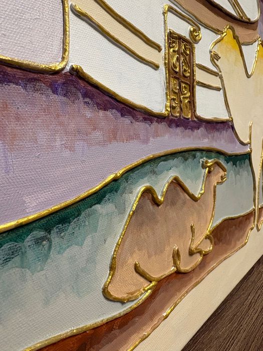 Картина в этно стиле, 60x70