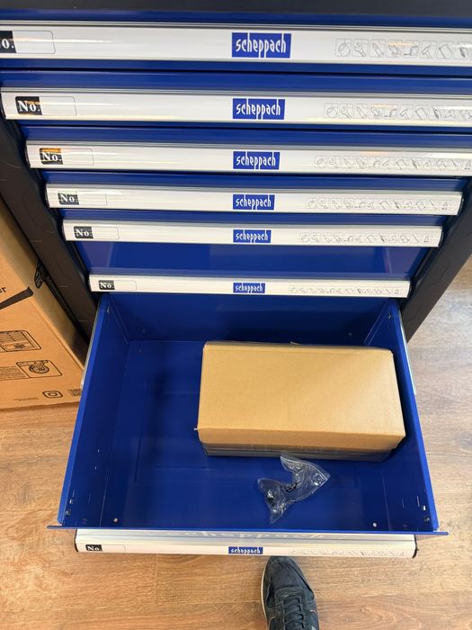 Dulap scule Scheppach TW1000, 263 piese, nou