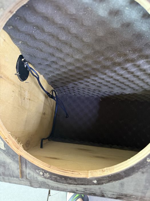 Короб сабвуфер под два 12 динамика