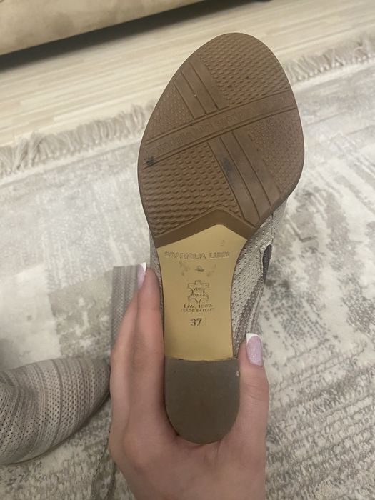 Сапоги из натуральной кожи