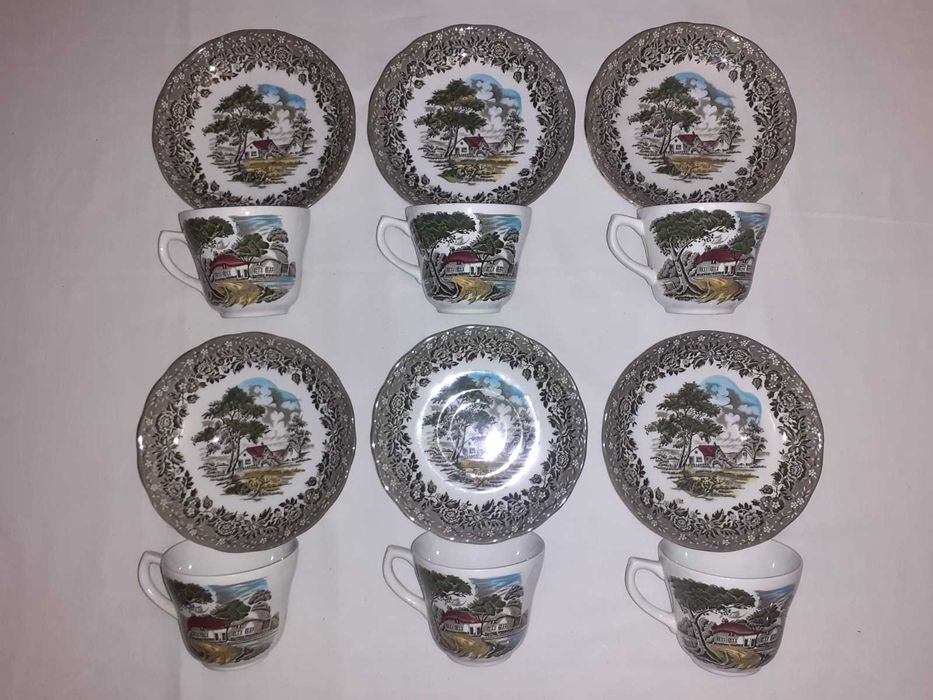set serviciu de masa portelan englezesc Gringley Country Style 36 piese